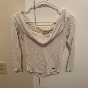 Off the shoulder shirt